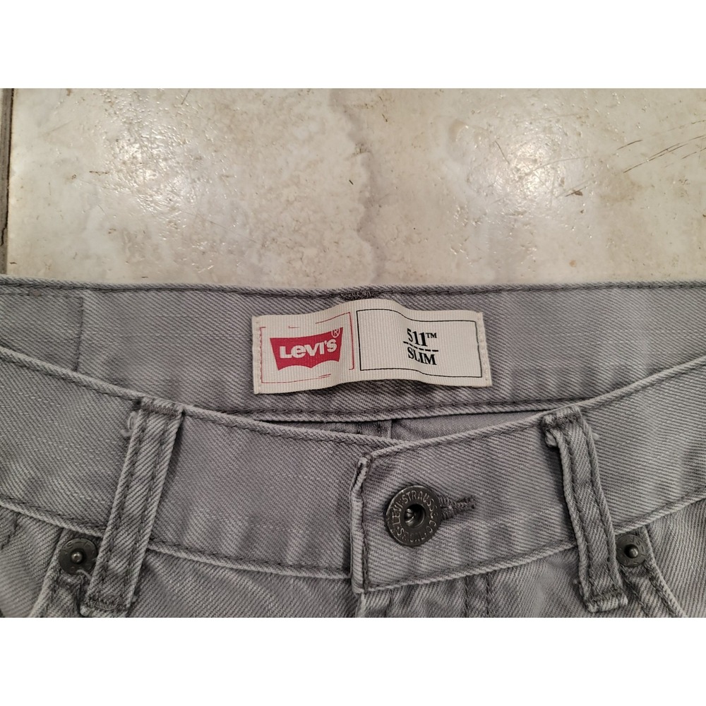 Vintage 511 Levie's slim 18 reg, w29' x L29' Grey - Picture 2 of 7